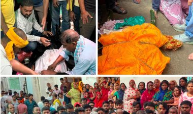 अतुल सैनी को नम आंखों से अंतिम विदाई, शव पहुंचते ही पुराना भोजपुर में मचा कोहराम