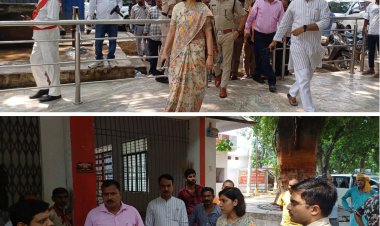डीएम और एसपी लिया बाबा जंगलीनाथ मंदिर का लिया जायजा, दिए कड़े निर्देश: