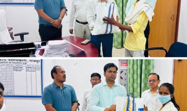 राजपुर को टीबी मुक्त बनाने की मुहिम तेज, अधिकारियों ने मरीजों को दी निक्षय पोषण किट