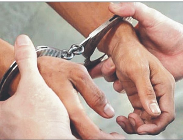 फर्जी तरीके से जमीन रजिस्ट्री के आरोप में अटांव पंचायत का सरपंच पति गिरफ्तार, जेल