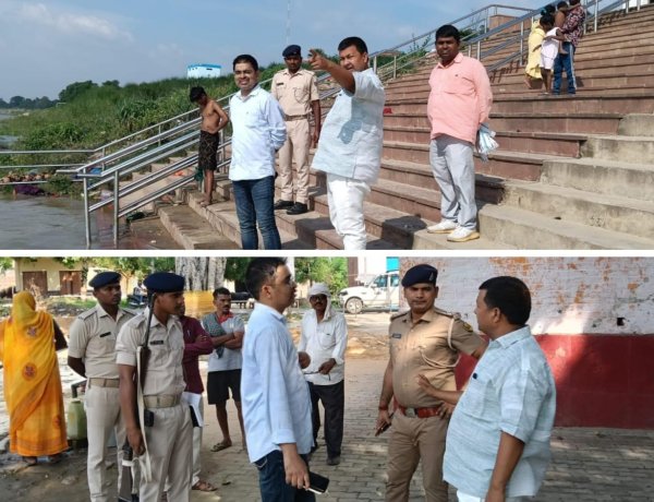 सावन से पहले महादेवा घाट पर प्रशासन अलर्ट, बढ़ते जलस्तर के बीच सुरक्षा के कड़े इंतजाम
