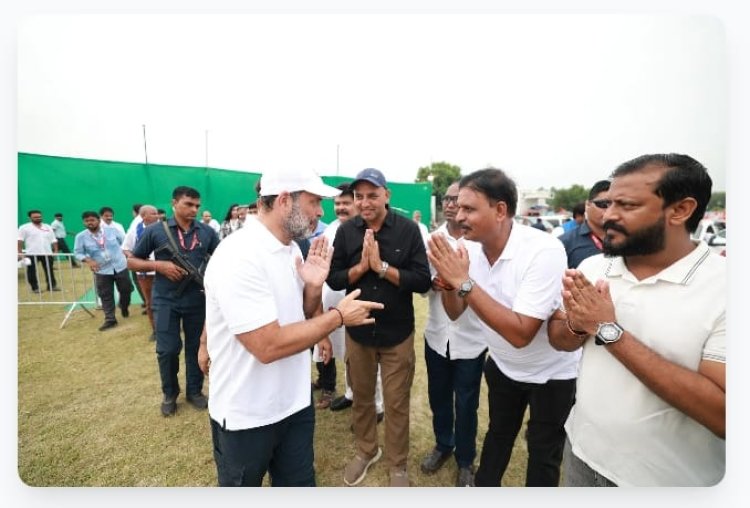 भरत तिवारी के परिजनों से मिलें राहुल गांधी, कांग्रेस नेता डॉ. मनोज पांडे ने की मांग
