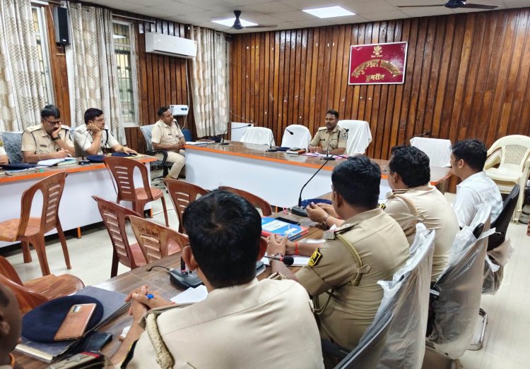 अपराध पर जीरो टॉलरेंस का संदेश, एएसपी ने थानों की कार्यशैली पर कसी नकेल