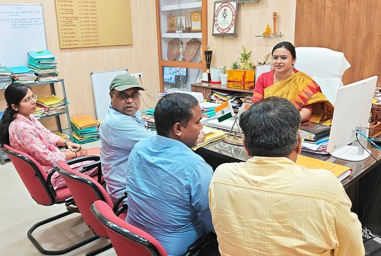 अंबेडकर आवासीय विद्यालय में सुविधाओं की समीक्षा, गुणवत्तापूर्ण भोजन व स्वच्छता पर जोर
