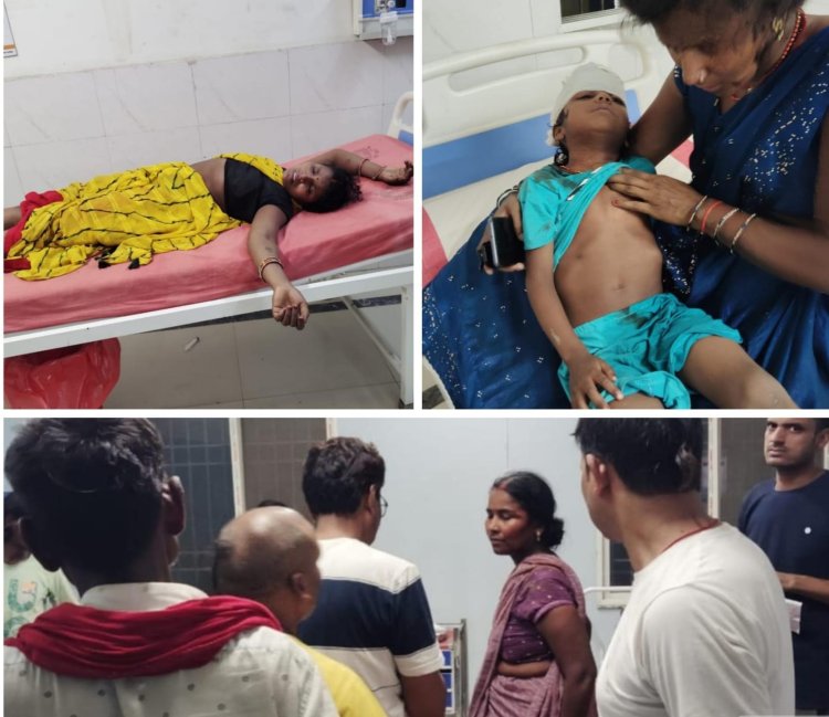 ट्रेन पकड़ने जा रहे परिवार की यात्रा बनी हादसा, चौसा स्टेशन मार्ग पर ई-रिक्शा पलटा