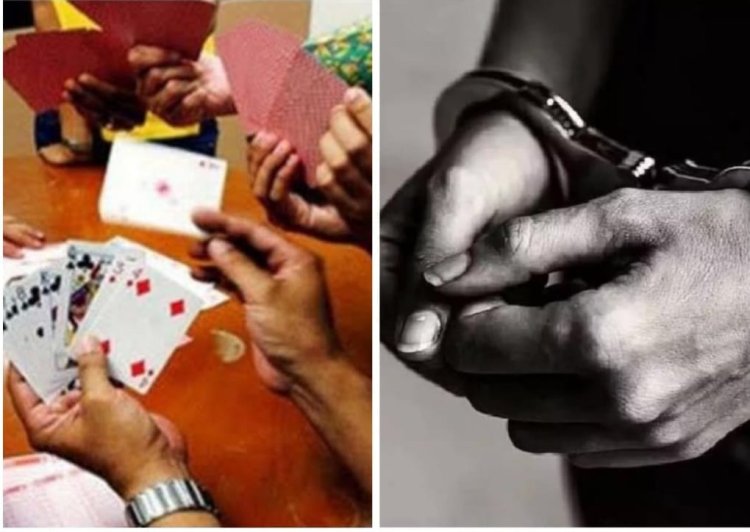 बंद पड़े संतोषी सिनेमा में जुए के बड़े अड्डे पर पुलिस का छापा, 15 जुआरी गिरफ्तार