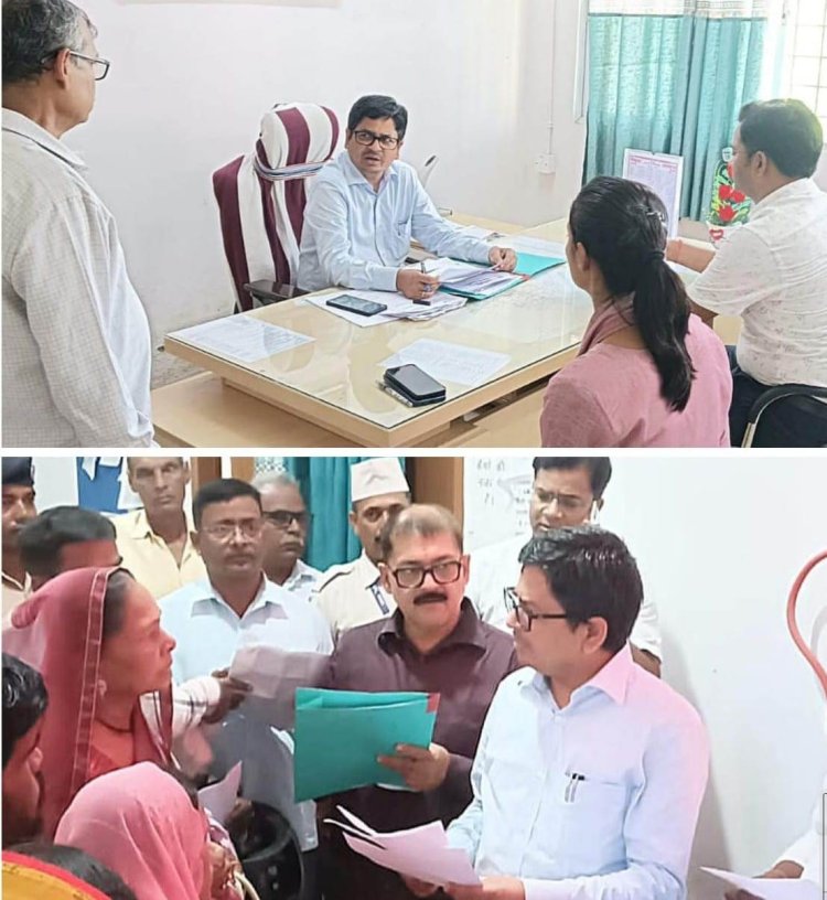 राजपुर अंचल कार्यालय में एडीएम का औचक निरीक्षण, लंबित मामलों पर जताई नाराजगी