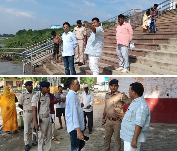 सावन से पहले महादेवा घाट पर प्रशासन अलर्ट, बढ़ते जलस्तर के बीच सुरक्षा के कड़े इंतजाम