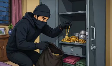 घर में सोता रहा परिवार, बैग लेकर चोर फरार; 3.50 लाख नकद और पांच लाख के जेवरात गायब