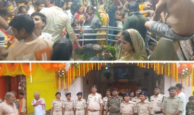 गंगाजल लेकर 30 किमी चले शिवभक्त, बरमेश्वर नाथ के दरबार में उमड़ा आस्था का सैलाब
