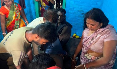 पांच बच्चों के सिर से उठा पिता का साया, ड्यूटी से पहले जिंदगी की जंग हार गए एएसआई मुन्ना