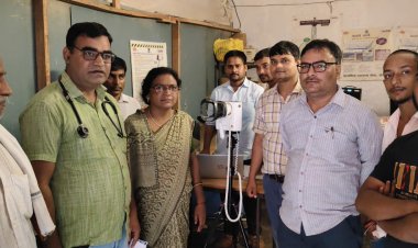 पीएचसी केसठ में विशेष टीबी जांच शिविर की हुई आयोजित