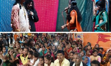रामलीला के रंग में रंगा तुलसी आश्रम, नारद मोह के मंचन से हुआ आगाज