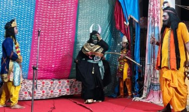 रामलीला में गूंजा श्रीराम का पराक्रम, ताड़का-मारीच-सुबाहु का हुआ संहार