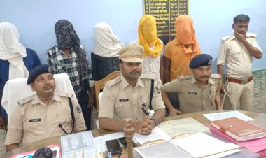 फिरौती के लिए अपहरण का पुलिस ने किया खुलासा, पांच गिरफ्तार