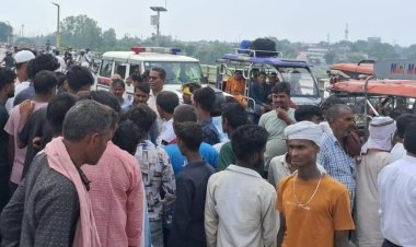 पिता को आता देख युवक ने गंगा में लगाई छलांग, तलाश जारी