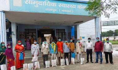 टीबी के खिलाफ जंग में पोषण बना हथियार, 14 मरीजों को मिली निक्षय पोषण किट
