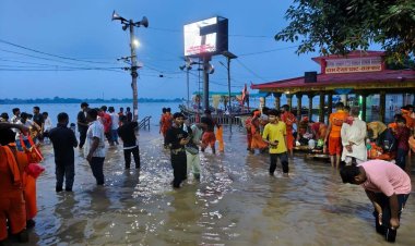 राहत की खबर, खतरे के निशान के करीब पहुंच थमा गंगा का जलस्तर