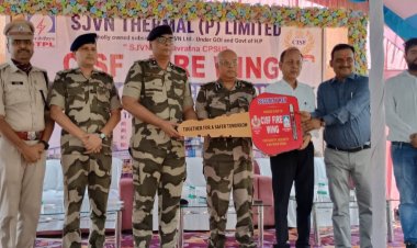 बीटीपीपी में मजबूत हुई अग्नि सुरक्षा, फायर विंग का औपचारिक इंडक्शन