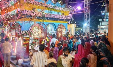 शनिचरा बाबा के वार्षिक पूजनोत्सव में उमड़ा आस्था का सैलाब, देर रात तक लगा रहा मेला