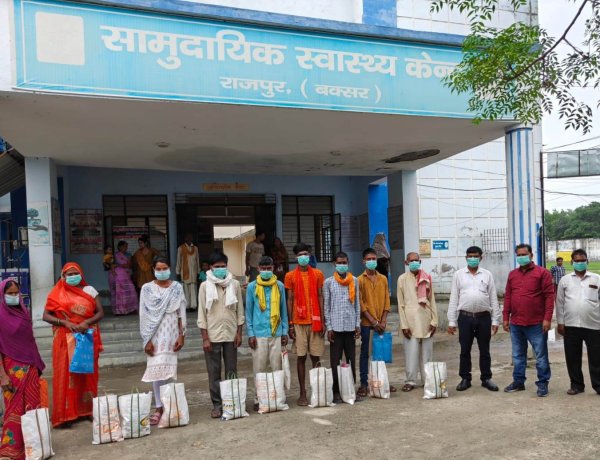 टीबी के खिलाफ जंग में पोषण बना हथियार, 14 मरीजों को मिली निक्षय पोषण किट