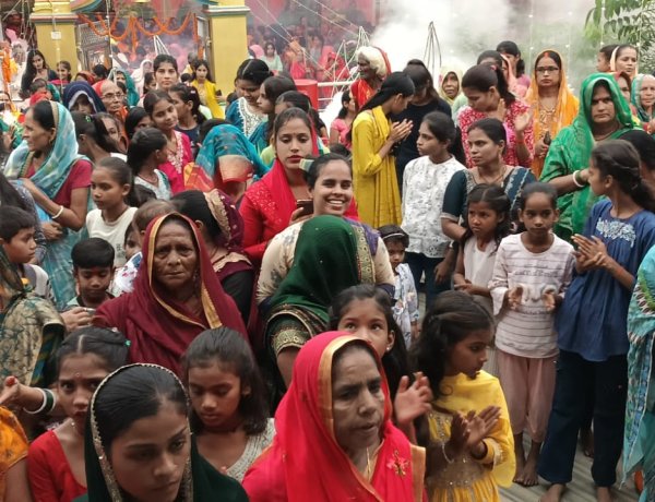 भदार में आस्था और परंपरा का संगम, मां काली की वार्षिक पूजा में उमड़ा जनसैलाब