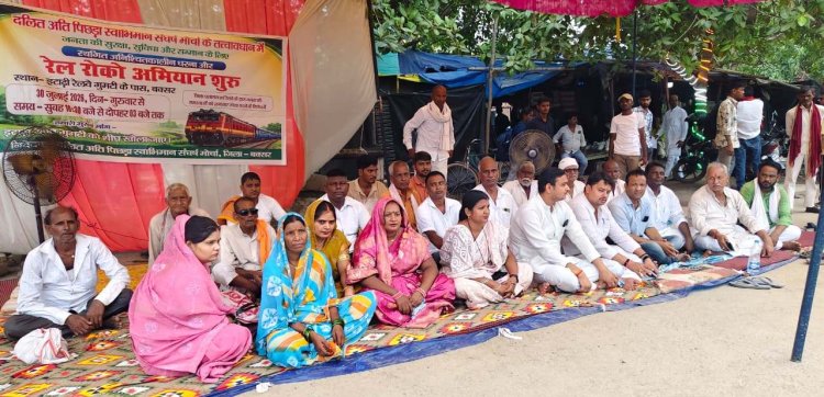आश्वासन से नहीं माने आंदोलनकारी, शुक्रवार को रेल रोकने का ऐलान