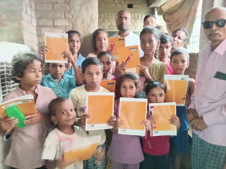 किताब-कॉपी से संवरेगा भविष्य, निशुल्क कोचिंग सेंटर में बच्चों को मिला शिक्षा का संबल