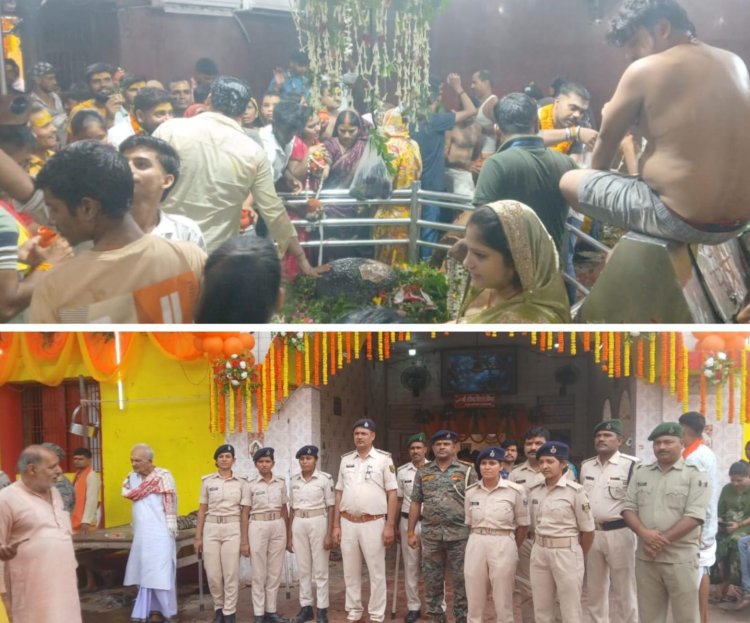 गंगाजल लेकर 30 किमी चले शिवभक्त, बरमेश्वर नाथ के दरबार में उमड़ा आस्था का सैलाब