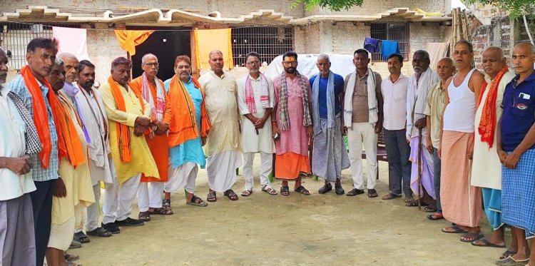 बूथों को मजबूत करने की रणनीति पर भाजपा ग्रामीण मंडल की बैठक