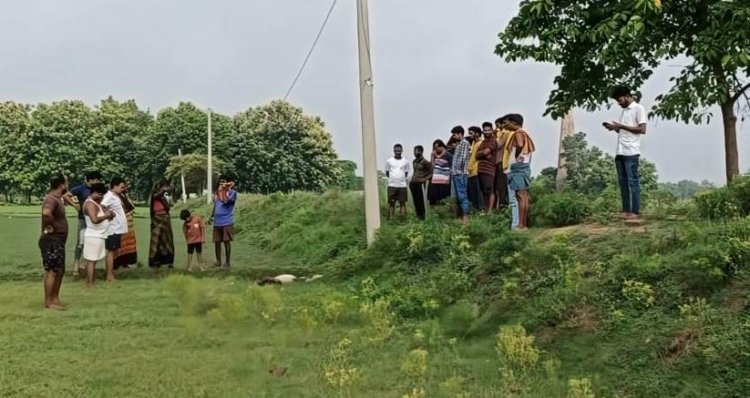 बधार में अधेड़ की मौत से सनसनी, चप्पल ने बढ़ाया रहस्य