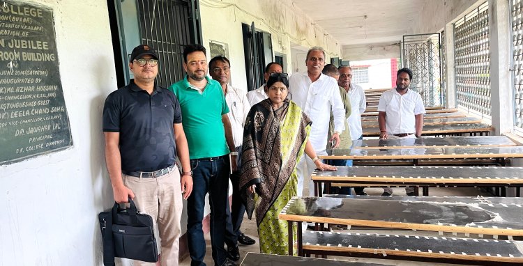 डीके कॉलेज में सुविधाओं पर प्रबंधन ने गिनाईं उपलब्धियां, आरोपों को बताया निराधार
