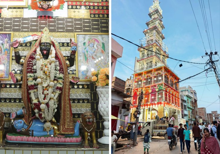 आस्था का केंद्र बना डुमरांव राजगढ़ चौक का मां काली मंदिर, बुधवार को होगा भव्य वार्षिकोत्सव
