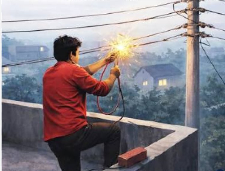 बिजली चोरी के खिलाफ छापेमारी, 11 लोगों पर प्राथमिकी