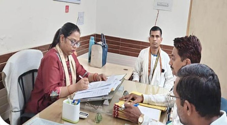 कई महीनों से भूमि मापी को लेकर परेशान परिवादी को मिला त्वरित न्याय