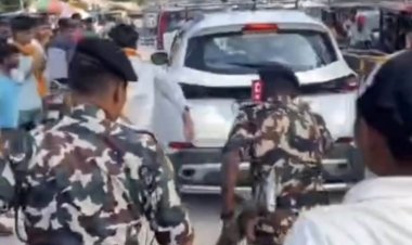 नहर पुल पर युवक के कूदने के बाद बवाल, पुलिस से बकझक और धक्का-मुक्की का आरोप