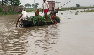 गंगा खतरे के निशान से 18 सेंटीमीटर ऊपर, बाढ़ का बढ़ा दबाव