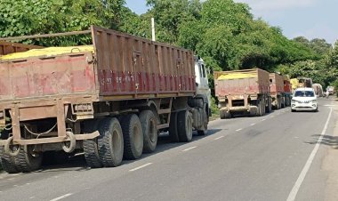 निर्धारित ठिकानों को छोड़ दानी कुटिया पर थम रहे ट्रक, नो-एंट्री व्यवस्था बेअसर