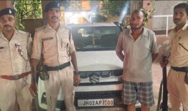 कार्रवाई: 129 लीटर विदेशी शराब के साथ एक गिरफ्तार, दूसरा फरार, कार जब्त