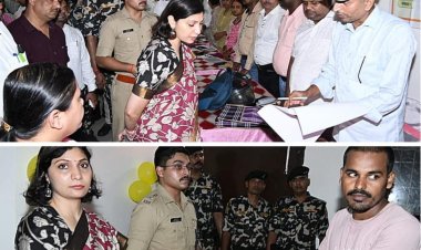 ग्रामीणों के दरवाजे पहुंचा जिला प्रशासन, डीएम-एसपी ने सुनी फरियाद
