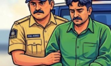 रेलवे क्रॉसिंग के  समीप से शराब के साथ तस्कर गिरफ्तार, बाइक जप्त