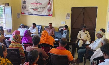 पंचायत विकास दिवस पर गांव की चौपाल में गूंजा विकास का एजेंडा
