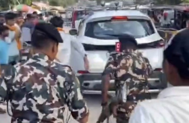 नहर पुल पर युवक के कूदने के बाद बवाल, पुलिस से बकझक और धक्का-मुक्की का आरोप