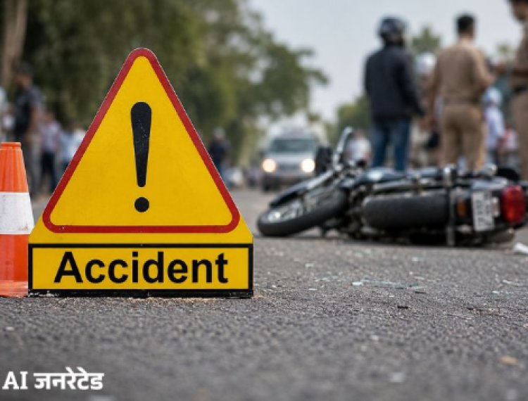 सड़क हादसे में बसपा नेता घायल, पूर्व जिप सदस्य ने पहुंचाया अस्पताल