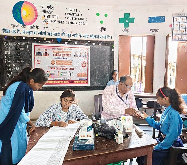 एनीमिया मुक्त भारत अभियान में तेजी, जिले में 47 हजार से अधिक लोगों की स्क्रीनिंग