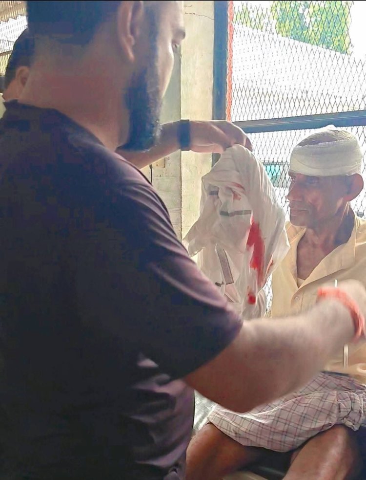 एनएच-922 पर बेलगाम स्कार्पियो ने बुजुर्ग को मारी जोरदार टक्कर, गंभीर