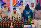 ट्रेन की सीट बनी शराब तस्करी का ठिकाना, बक्सर में दो तस्कर गिरफ्तार