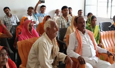 ग्राम सभा में पंचायत के समग्र विकास की बनी कार्ययोजना