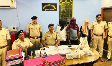 ब्रह्मपुर में 127 ग्राम हेरोइन के साथ कुख्यात पिंटू नट समेत तीन तस्कर गिरफ्तार, एक फरार