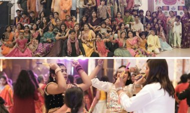 दस वर्षों से आरा की सांस्कृतिक धरोहर बना 'अम्बा डांडिया उत्सव', पारिवारिक मेलजोल की बिखरी अनूठी छटा